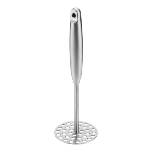 Hlagmix Kartoffelstampfer – Presse für Kartoffelpüree, Knoblauchpresse, Küchenhelfer zum Zerkleinern von, Bohnen, Backen, Gemüsepüree, Zubereitung von Babynahrung, Guacamole-Tomaten von Hlagmix