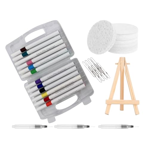 Hlagmix Magic Textur-Malset | Schaumstrukturpapier Malset Für Kreativprojekte | Sensomotorisches Spielzeug Bastelbedarf, Kreativmal-Set Für Homeschooling & 3D Kunstprojekte von Hlagmix