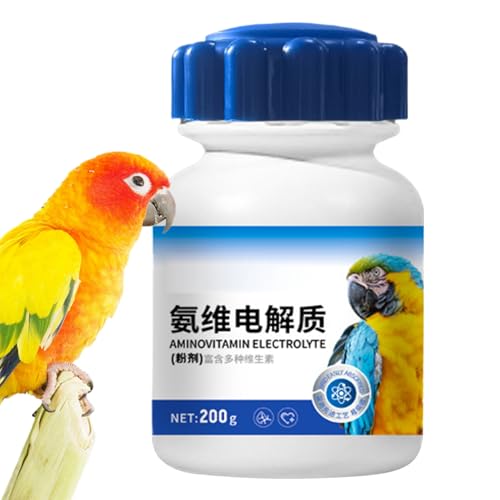 Hlagmix Nahrungsergänzungsmittel, natürliche Verdauungsnahrung, 200 g, täglicher Haustierbedarf für Vögel, Fliegen, fördert die richtige Entwicklung, Wachstum, inneres Gleichgewicht von Hlagmix