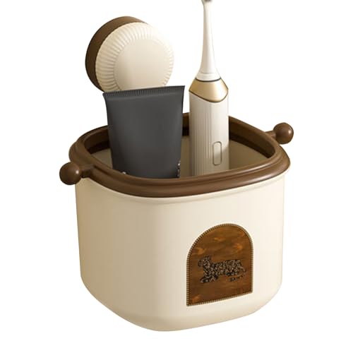 Hlagmix Wandmontierte Aufbewahrungsbox,Wandmontage Mülleimer | Bohrfreie Multifunktions-Organizer Für Badezimmer, Waschküche Und Studentenzimmer Hlagmix Wandmontierte Aufbewahrungsbox,Wandmontage Mülleimer | Bohrfreie Multifunktions-Organizer Für Badezimmer, Waschküche Und Studentenzimmer von Hlagmix