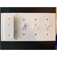 Der Original Philips Hue Dimmer Schalter 3 Fach Wendbare Abdeckung/Platte von HldMyBeerEngineering