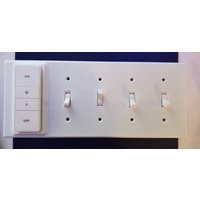 Der Original Philips Hue Dimmer Schalter 4 Fach Wendbare Abdeckung/Platte von HldMyBeerEngineering