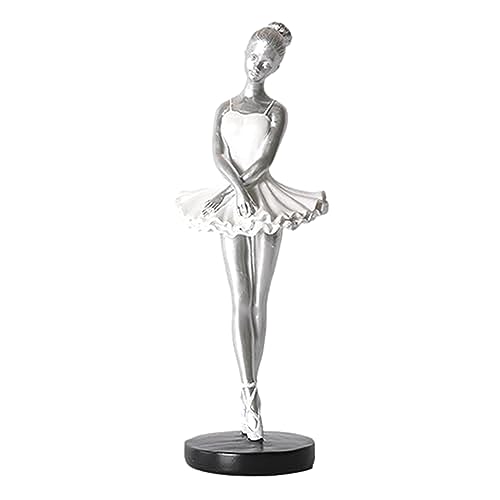 Hlennotor 1 Stück Balletttänzerin-Ornament, Tanzende Mädchenstatue, Kreative Kunstornamente, Elegante Dekoration für Schlafzimmer, Schreibtisch, Fensterbank, Langlebig. Hlennotor 1 Stück Balletttänzerin-Ornament, Tanzende Mädchenstatue, Kreative Kunstornamente, Elegante Dekoration für Schlafzimmer, Schreibtisch, Fensterbank, Langlebig. von Hlennotor