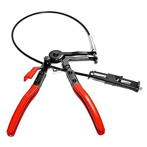 Hlennotor 1 Stück Flexible Halsrohrbündelklemme, Klemmkabel, Flexibles Kabel, Schlauchklemme, Halsrohrbündel-Entfernungswerkzeug, Rot und Schwarz Hlennotor 1 Stück Flexible Halsrohrbündelklemme, Klemmkabel, Flexibles Kabel, Schlauchklemme, Halsrohrbündel-Entfernungswerkzeug, Rot und Schwarz von Hlennotor