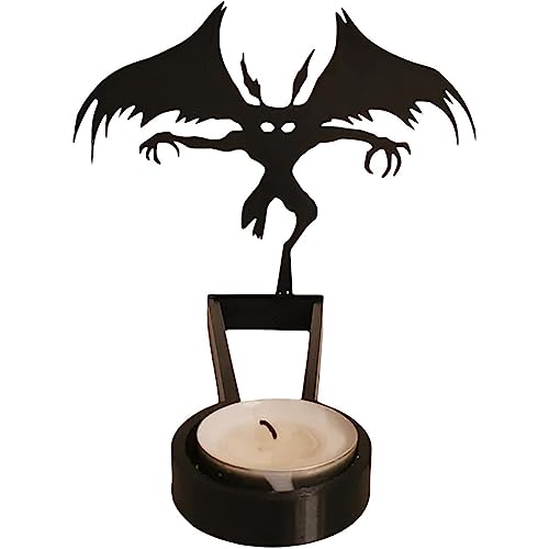 Hlennotor 1 Stück Halloween Home Decor Herzstück Kerzenhalter Tischplatte Dekorative Kerzenständer C von Hlennotor
