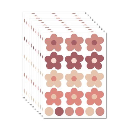 Hlennotor 10 Blatt Wandaufkleber für Schlafzimmer, Florale Wand-Eckaufkleber, Baby-Wandaufkleber, Kinderzimmer-Wanddekoration Hlennotor 10 Blatt Wandaufkleber für Schlafzimmer, Florale Wand-Eckaufkleber, Baby-Wandaufkleber, Kinderzimmer-Wanddekoration von Hlennotor