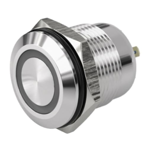 Hlennotor 16 -mm -Metall -Druckknopfschalter Neustart und Startschalter Neustart und Startschalter von Hlennotor