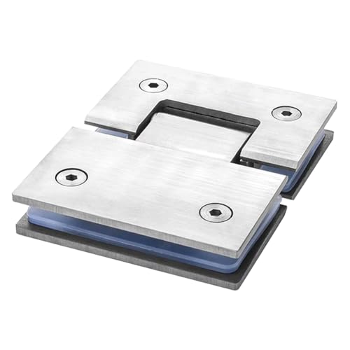 Hlennotor 180-Grad-Clip f¨¹r Zuhause, Einfach zu Installierende Glasklemme, f¨¹r T¨¹r, Schrank, Vitrine, Clip, Glas, Duschschrank, M?belscharnierteile von Hlennotor