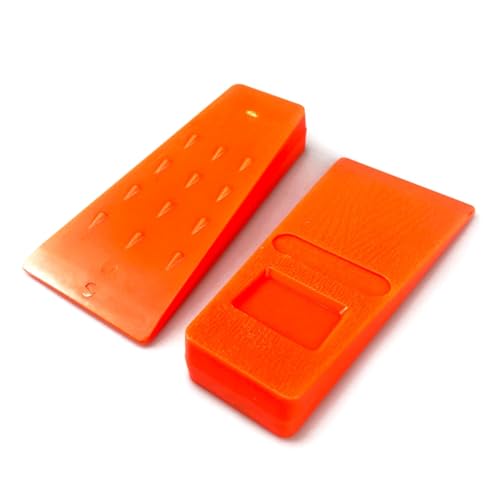 Hlennotor 2 Stück Protokollierungskeil, Nagelprotokollierungswerkzeug, Kettensägen-Schnitthilfe, Kunststoff-Protokollierungsbolzen, Kettensägenzubehör Hlennotor 2 Stück Protokollierungskeil, Nagelprotokollierungswerkzeug, Kettensägen-Schnitthilfe, Kunststoff-Protokollierungsbolzen, Kettensägenzubehör von Hlennotor