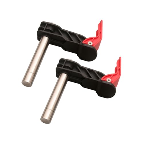 Hlennotor 2Pc Arbeitstisch Hundelöcher Schnellspannklemme Aus Edelstahl Verstellbarer Schraubstock für Holzbearbeitungswerkbank Festes Werkzeugset Kit Einfach zu Bedienen - 19mm Hlennotor 2Pc Arbeitstisch Hundelöcher Schnellspannklemme Aus Edelstahl Verstellbarer Schraubstock für Holzbearbeitungswerkbank Festes Werkzeugset Kit Einfach zu Bedienen - 19mm von Hlennotor