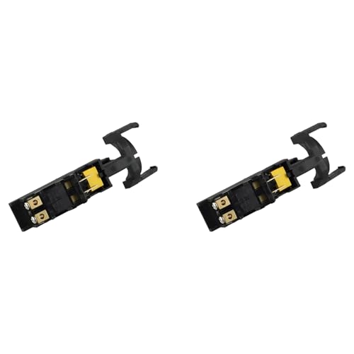 Hlennotor 2X 949825-07 Schalter Schleifer-Auslöseschalter für DW474 DW846 DW850 DW852 DW882 Winkelschleifer Elektrowerkzeug von Hlennotor
