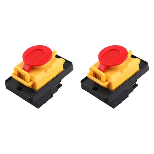 Hlennotor 2X KJD12 Elektromagnetischer Schalter KJD12 16A 220V Magnetisch Wasserdicht Explosionsgeschützt mit Not-Aus-Taste Hlennotor 2X KJD12 Elektromagnetischer Schalter KJD12 16A 220V Magnetisch Wasserdicht Explosionsgeschützt mit Not-Aus-Taste von Hlennotor