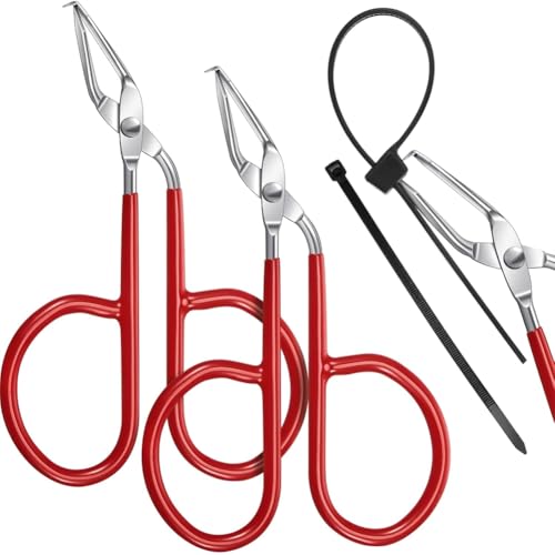 Hlennotor 2pcs Kabelbindungsöffner ZIP -Kabelkabel -Tie -Entfernungstool mit Silikongriff und Speicherbox Wiederverwendbares Gebrauchskabel -Werkzeugtasche von Hlennotor