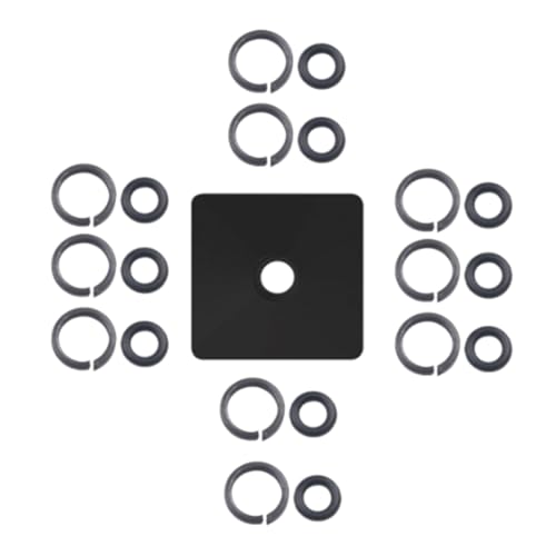 Hlennotor 3/8-Vierkant-Antrieb-Sockelhalterungsring-Clip mit O-Ring und Anvil-Installationswerkzeug für Elektrische Pneumatische Schraubenschlüssel von Hlennotor
