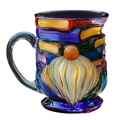 Hlennotor 3D Gemalt für Bücher Kaffeetasse Bemalt GNOME für Buchbecher für Bücher Stapel Neuheit Tasse Einzigartige Geschenk für Buchliebhaber Hlennotor 3D Gemalt für Bücher Kaffeetasse Bemalt GNOME für Buchbecher für Bücher Stapel Neuheit Tasse Einzigartige Geschenk für Buchliebhaber von Hlennotor