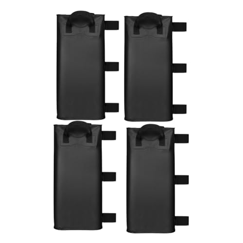 Hlennotor 4er-Pack Zeltgewichte 100 Kg Pavillons Zeltgewichte für Pavillon, Zelt, Baldachine Schwarz von Hlennotor