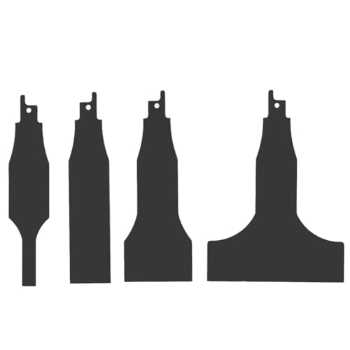 Hlennotor 4pcs Wandreinigung Zement Boden Rostentfernung Klinge Elektrische Hilfssäge Sägeklinge Blade von Hlennotor