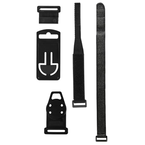 Hlennotor 5 Stück Magnetische Aufhängebänder, Schwarzes Aufhängeband mit Magnetaufhänger, Magnetischer Multimeter-Aufhänger von Hlennotor
