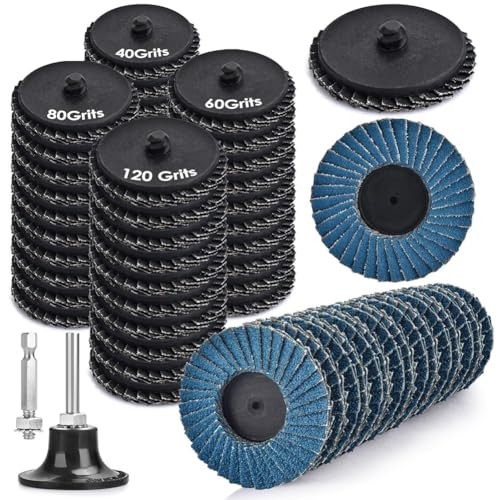 Hlennotor 72 PCs Sterbchen -Schleifscheibe mit 1/4 - -Halter 40 60 80 120 Körnchen Verschiedene Schleifräder Hlennotor 72 PCs Sterbchen -Schleifscheibe mit 1/4 - -Halter 40 60 80 120 Körnchen Verschiedene Schleifräder von Hlennotor