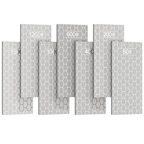 Hlennotor 7pcs Diamond Schärfe Steine Messer Spitzer Steinkörner Schärfer für Küchen im Freien Messer Hlennotor 7pcs Diamond Schärfe Steine Messer Spitzer Steinkörner Schärfer für Küchen im Freien Messer von Hlennotor