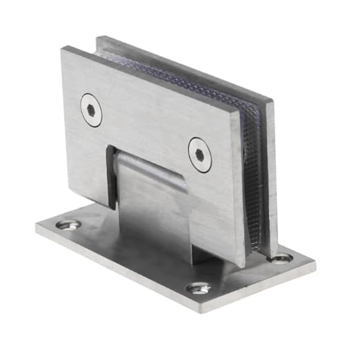 Hlennotor 8-12 mm Glast¨¹rscharnier f¨¹r Badezimmer-Duscht¨¹ren, Rahmenlose Halterung, Wandmontage, T¨¹r-Badezimmerklemme von Hlennotor