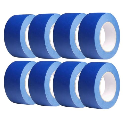 Hlennotor 8 Stk. Malerband 2 Breites Blaues Abdeckband, Papier für Allgemeine Verwendung Hlennotor 8 Stk. Malerband 2 Breites Blaues Abdeckband, Papier für Allgemeine Verwendung von Hlennotor