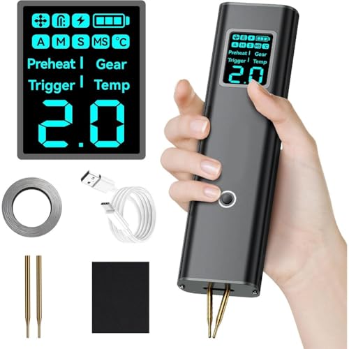 Hlennotor 99 Getriebeverstellbare Batteriespot -Schwei? Handheld Spot Schwei? mit LCD -Bildschirm Automatisch zum Schwei?en Von Nickel von Hlennotor