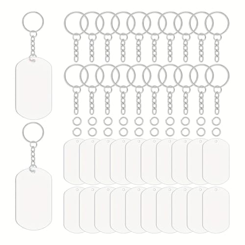Hlennotor Acryl -Schl¨¹sselbund -Blanks Klare Ornamente Blanks Set f¨¹r DIY Keychain Handwerks Schmuckbezeichnungen Geschenke Verpackung DIY Schl¨¹sselbundhandwerk Hlennotor Acryl -Schl¨¹sselbund -Blanks Klare Ornamente Blanks Set f¨¹r DIY Keychain Handwerks Schmuckbezeichnungen Geschenke Verpackung DIY Schl¨¹sselbundhandwerk von Hlennotor