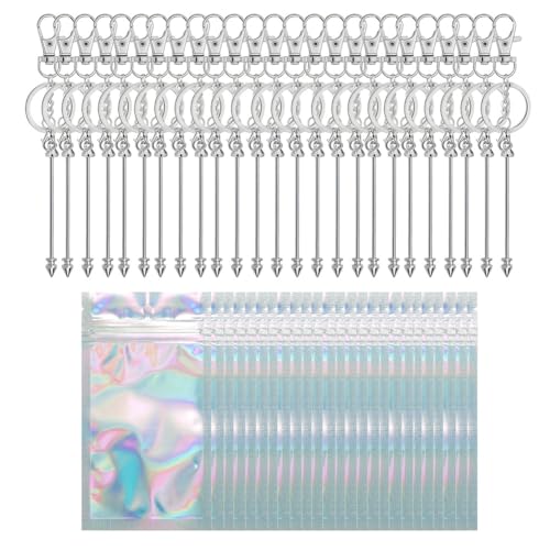 Hlennotor Beadable Keychains Making Kit Chain Making Kit f¨¹r DIY SCHL¨¹sselanh?nger Herstellung Beadable SCHL¨¹sselanh?nger Bars von Hlennotor