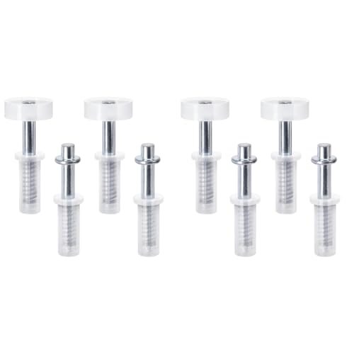 Hlennotor Bi-Gefaltete Tür Top Roller Closet Door Reparatur Kit Bibles-Tür-Hardware-Kit 8pcs von Hlennotor