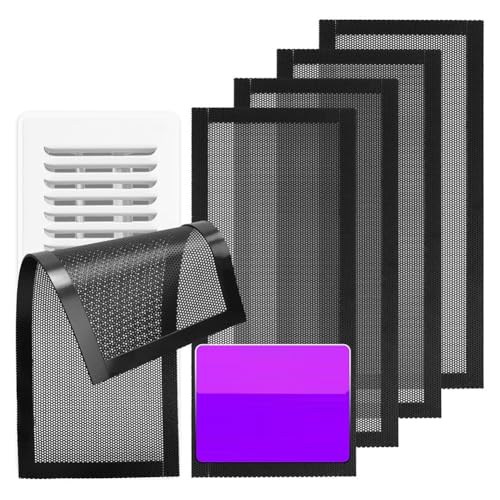 Hlennotor Bodenbel¨¹ftungsabdeckungen 5,5" X 12" Magnetische L¨¹ftungsabdeckungen Luftauslassabdeckungen Mesh-Gitter-Registerabdeckungen f¨¹r Zuhause, Boden, HVAC B von Hlennotor