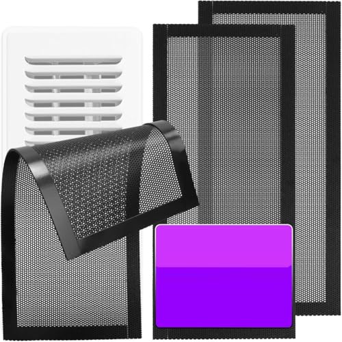 Hlennotor Bodenbel¨¹ftungsabdeckungen 5,5" X 12" Magnetische L¨¹ftungsabdeckungen Luftungsgitterabdeckungen mit Gittersiebeinsatz f¨¹r Zuhause, Boden, L¨¹ftungsanlage (HVAC) von Hlennotor