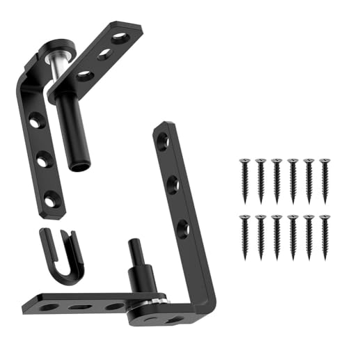 Hlennotor Café für Schwingen Von Türscharnern Hardware -Salon -Türen Scharnierkomponenten für Schwangtür -Hardware Schwarz Schwarz von Hlennotor