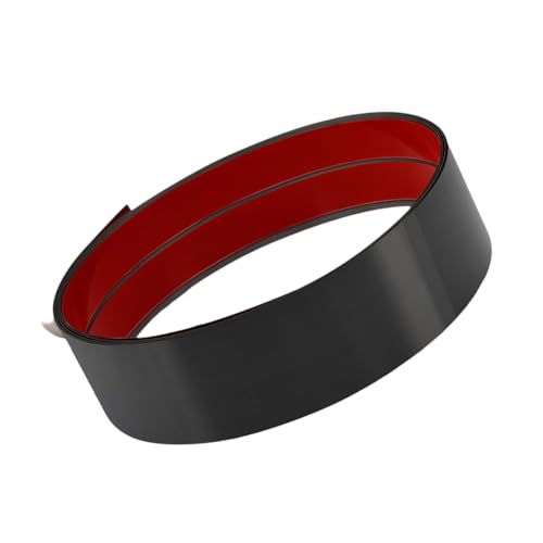 Hlennotor Edelstahl-Kickplate-Sockelleistenverkleidung für Wand, Tür, Schwarze Küchenschrankleiste von Hlennotor