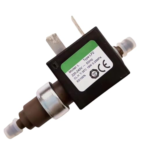 Hlennotor Elektromagnetische Pumpe für Dampf-Mop-Dampfeisen-Wasserpumpe 220 V 19W CEME E15 19W Selbsterpriming Wasserpumpe von Hlennotor