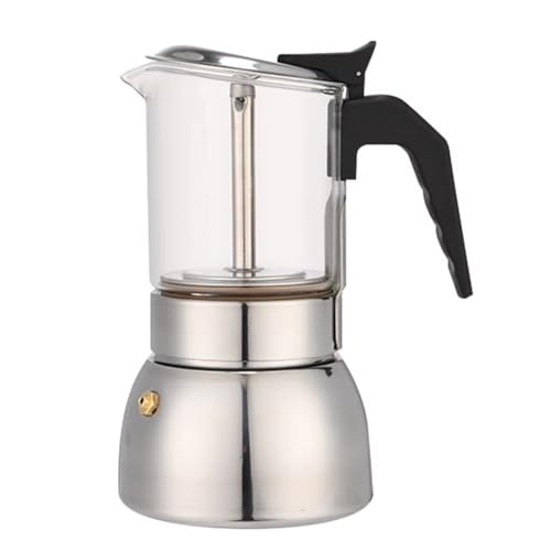 Hlennotor Espresso Maker Moka Pot, Kompatibel mit Induktions- und Gasherd, Tragbar und Leicht zu Reinigen. Hlennotor Espresso Maker Moka Pot, Kompatibel mit Induktions- und Gasherd, Tragbar und Leicht zu Reinigen. von Hlennotor