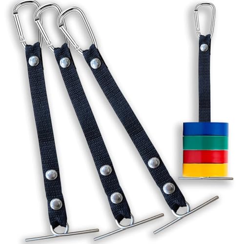Hlennotor FALLINGSTAR TANCE TANG für Werkzeuggürtel 2,4 "Breite Elektrische Klebebandhalter Schwarzer Elektrischer Auftragnehmer Anpassungsablette 4 PCs von Hlennotor