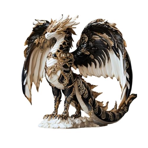 Hlennotor Feuerspeiender Drachenstatue Ideal Zur Dekoration des Tischs zu Hause Hlennotor Feuerspeiender Drachenstatue Ideal Zur Dekoration des Tischs zu Hause von Hlennotor
