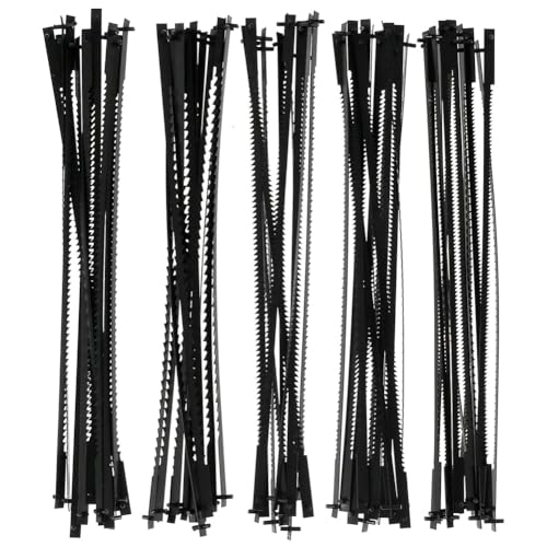 Hlennotor Für Scroll Saw Blades 127 mm mit Pin- Fretsaw Blades Am 15.10.18.20.24 Zähne (60 Teile) für Scrollsäge von Hlennotor
