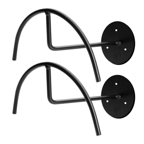 Hlennotor Halbkreisförmiges Regal zum Aufhängen An der Wand, Hutständer, Hutstütze, Baseballkappen-Aufbewahrungsregal Aus Karbonstahl, 2 Stück Hlennotor Halbkreisförmiges Regal zum Aufhängen An der Wand, Hutständer, Hutstütze, Baseballkappen-Aufbewahrungsregal Aus Karbonstahl, 2 Stück von Hlennotor