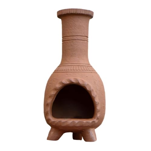 Hlennotor Handgefertigter Terrakotta-Brennerhalter zum und Meditieren - Räucherschale Aus Ton im Mexikanischen Stil von Hlennotor