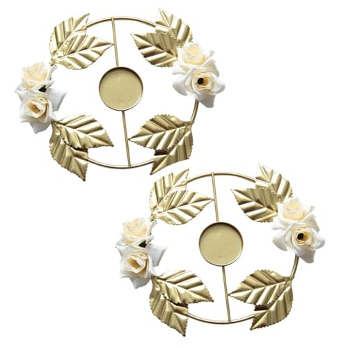 Hlennotor Hochzeitskerzenständer Blumenkerzenhalter Blumenkerzenhalter für Tische Hochzeitstafelaufsätze Rosengirlande Kerzenhalter C Langlebig Einfache Installation von Hlennotor
