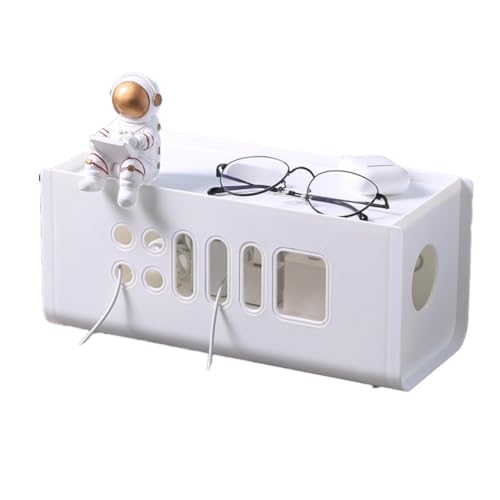 Hlennotor Home Room Safety Socket Storage Box Kabel Organizer Stromversorgungsscheibe Multifunktions-Drahtverwaltungsleitungsnetzwerk Bin von Hlennotor