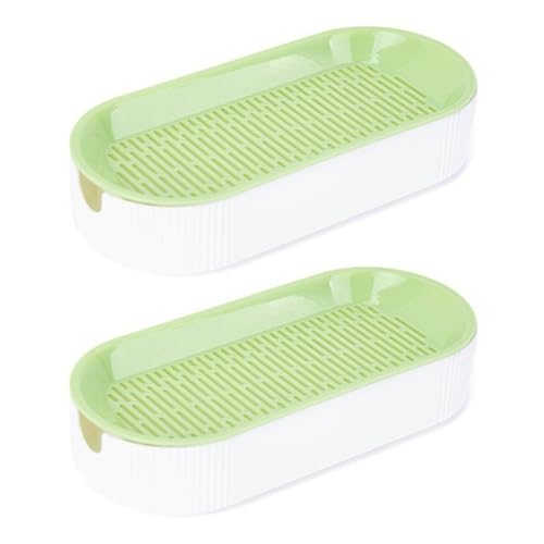 Hlennotor Hydroponische Katzengrasbox, Katzensnack, Hydroponischer, Erdloser Pflanztopf f¨¹r Katzengras, B von Hlennotor