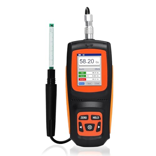 Hlennotor Industrielle Pr? 0-2500MT -Meter, Gau?-Messger?t, Wiederaufladbares Gau?meter mit Hallsonde, ¡À 2% Genauigkeitsmagnetometer von Hlennotor
