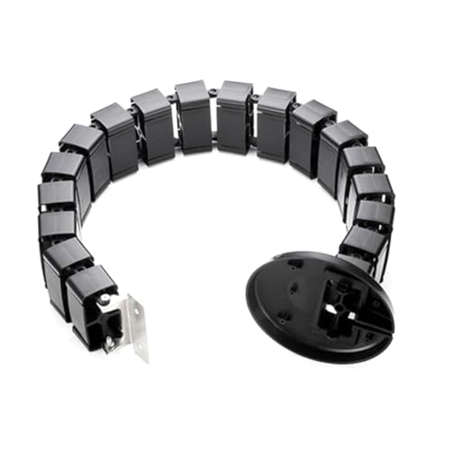 Hlennotor Kabelkanal f¨¹r die Kabelf¨¹hrung Unter Dem Schreibtisch im Studienzimmer, B¨¹ro oder Zuhause in Schwarz von Hlennotor