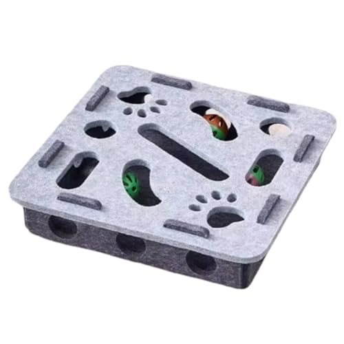 Hlennotor Katzen -Puzzle -Box mit Ball f¨¹r Indoor -Sport -Unterhaltungspuzzle Spielzeug f¨¹r Innenkatzen Hlennotor Katzen -Puzzle -Box mit Ball f¨¹r Indoor -Sport -Unterhaltungspuzzle Spielzeug f¨¹r Innenkatzen von Hlennotor