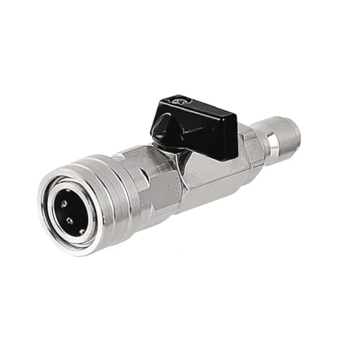 Hlennotor Kugelhahn-Set f¨¹r Hochdruckreiniger mit 1/4-Schnellanschlussstecker f¨¹r Den der Autowaschpumpe mit Schnellkupplung von Hlennotor
