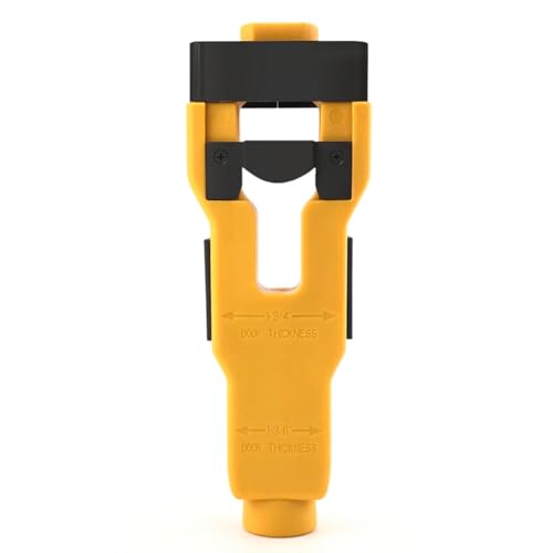 Hlennotor LATCH-Treffer- und Meißel-Tür-Verriegelungs-Installations-Kit Präzisionsbewertung und Meißel-Türverriegelungs-Installations-Kit für 1-3/8 'oder 1-3/4' Dicke Holztür A. von Hlennotor