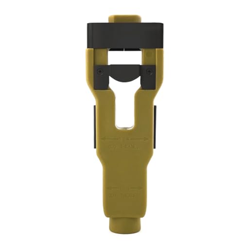 Hlennotor LATCH-Treffer- und Meißel-Tür-Verriegelungs-Installations-Kit Präzisionsbewertung und Meißel-Türverriegelungs-Installations-Kit für 1-3/8 'oder 1-3/4' Dicke Holztür B B von Hlennotor